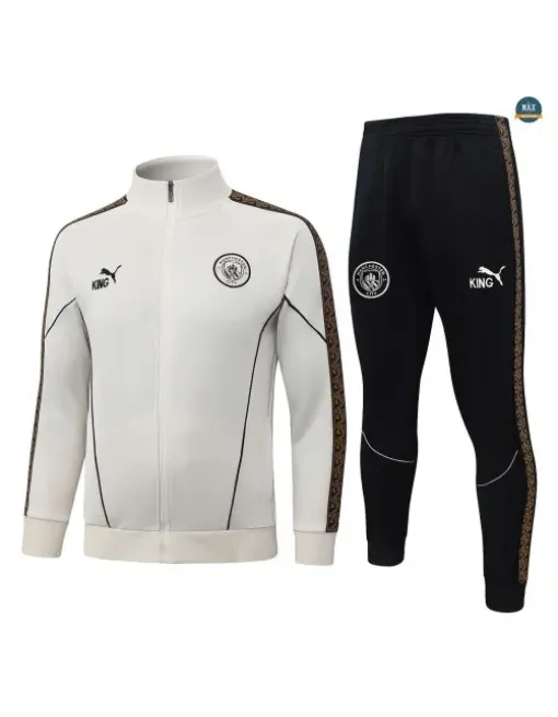 Jacket Tracksuit Football Manchester City 2026/27 White cass