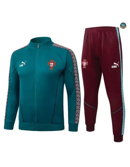 Jacket Tracksuit Football Portugal 2026/27 Green