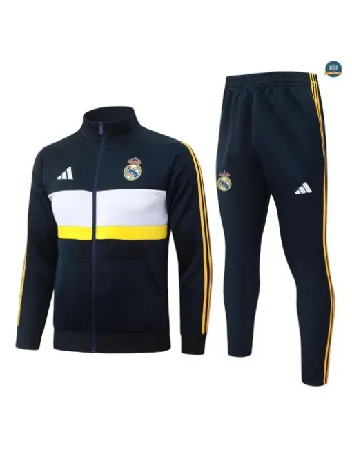 Jacket Tracksuit Football Real Madrid 2026/27 Green/White/Jau