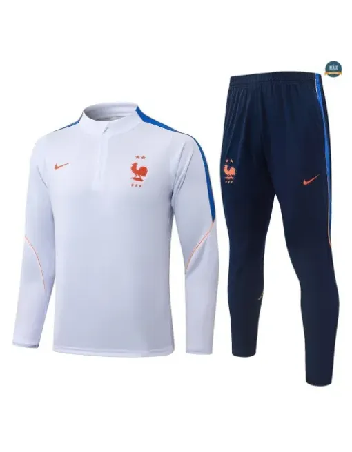 Tracksuit Kids Football France 2026/27 White