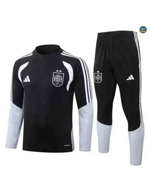 Tracksuit Football Spain 2026/27 Black 2 stars