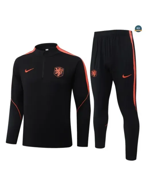 Tracksuit Football Netherlands 2026/27 Black