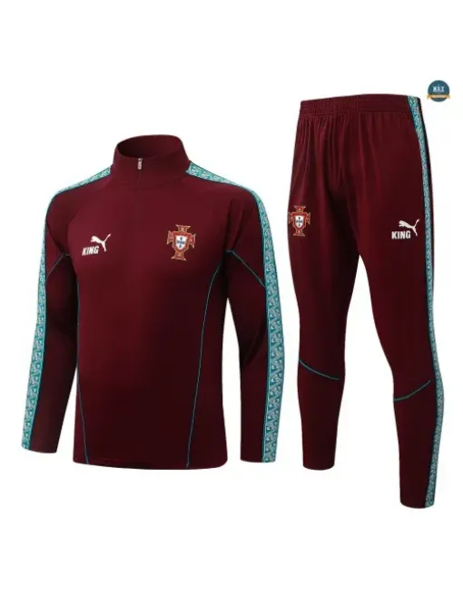 Tracksuit Football Portugal 2026/27 Jujube Red