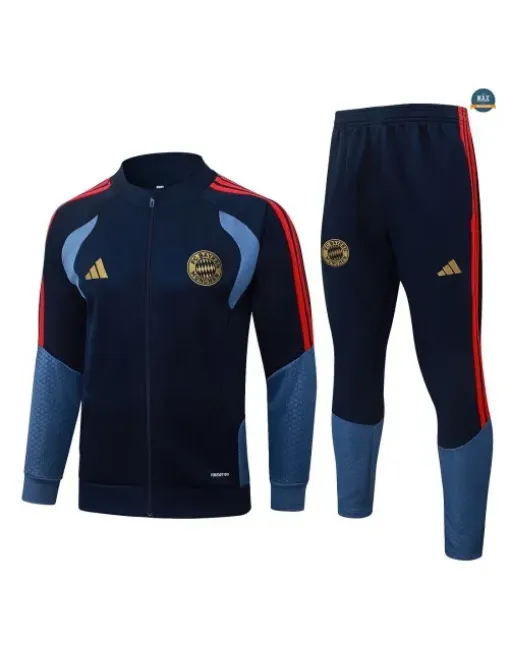 Jacket Tracksuit Kids Football Bayern Munich 2026/27 Blue