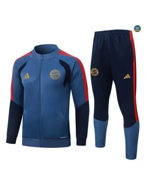 Jacket Tracksuit Football Bayern Munich 2026/27 Blue