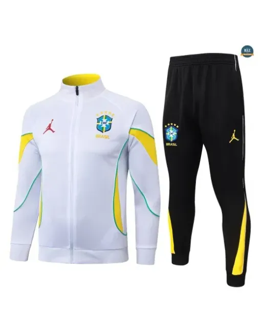 Jacket Tracksuit Football Brazil 2026/27 White