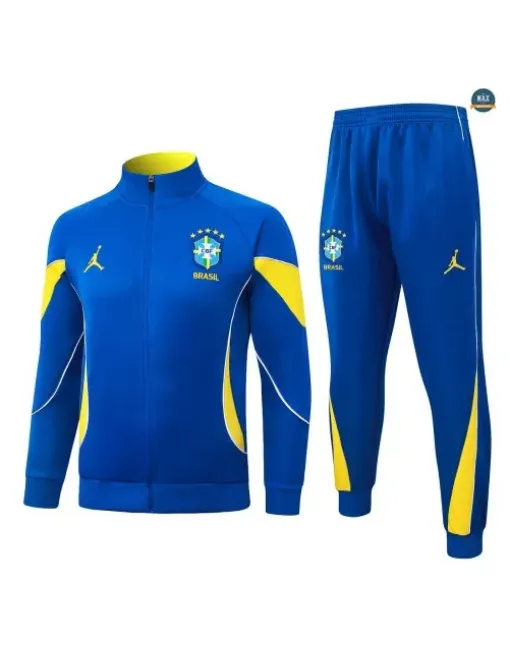 Jacket Tracksuit Football Brazil 2026/27 White/Yellow