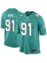 Cameron Wake of Dolphins de Miami - Aqua Green