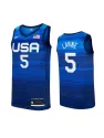 Zach Lavine USA 2021 Games Olympic - Blue