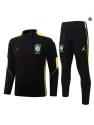 Tracksuit Kids football Brazil 2026/27 Black/Yellow