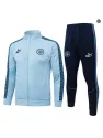 Jacket Tracksuit Kids football Manchester City 2026/27 Blue