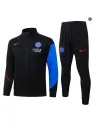 Jacket Tracksuit Kids football PSG 2026/27 Black/Blue