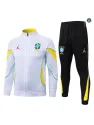Jacket Tracksuit Football Brazil 2026/27 White