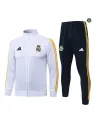 Jacket Tracksuit Football Real Madrid 2026/27 White/Yellow