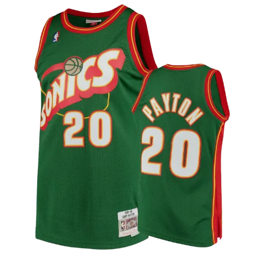 Gary Payton Seattle Supersonics 1995-96