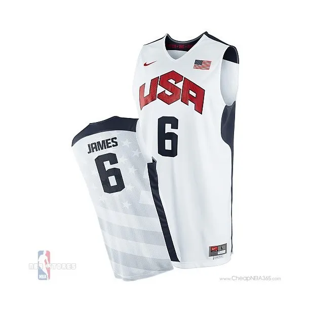 Lebron Jamessélection Usa 2012 [blanc]