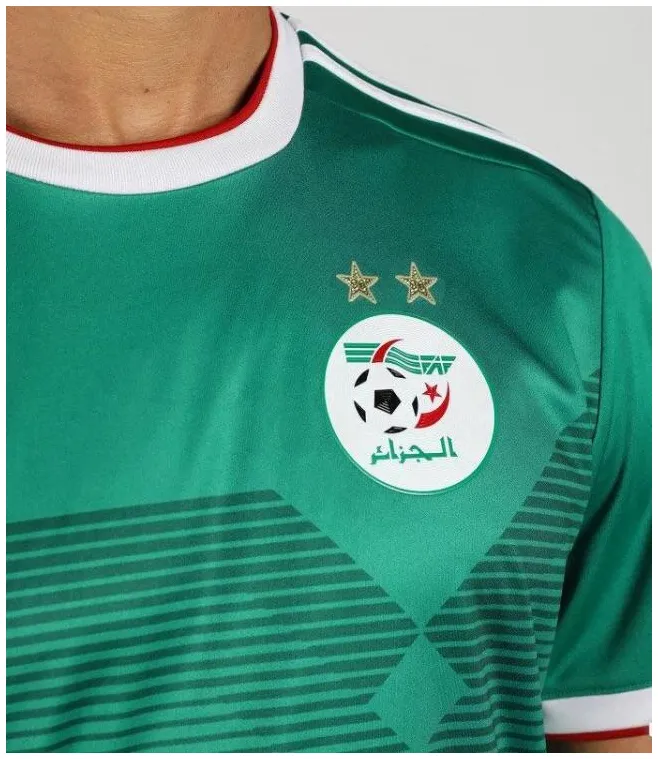 Maillot Algérie Extérieur 2019 - Deux étoiles
