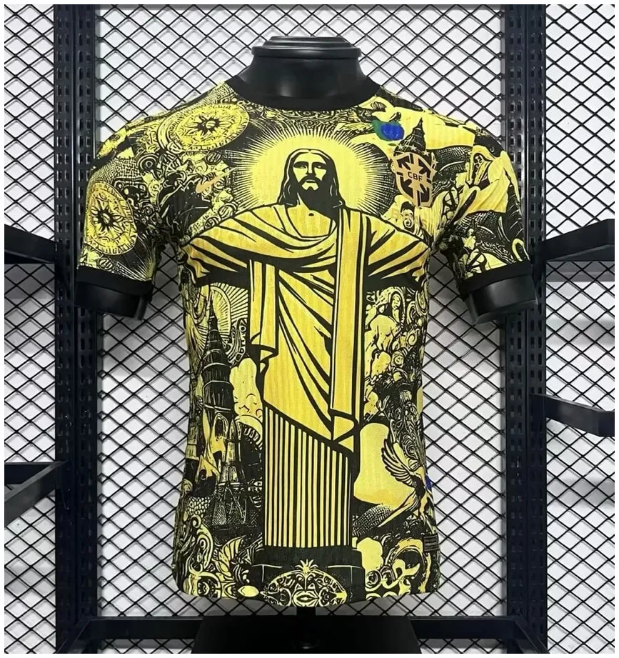 Maillot Brésil 2024 Cristo Redentor - Authentic