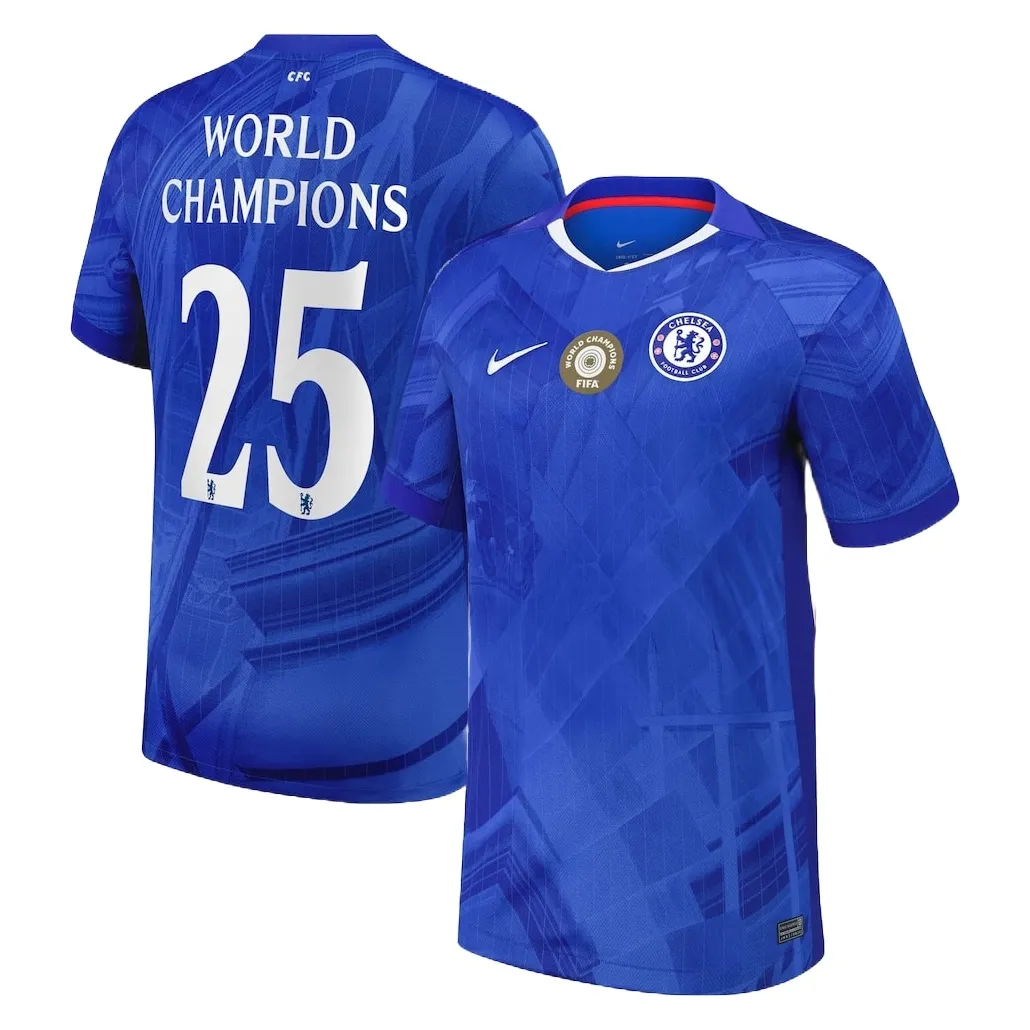 Maillot Chelsea Domicile 2025/26 Coupe World Champions 25