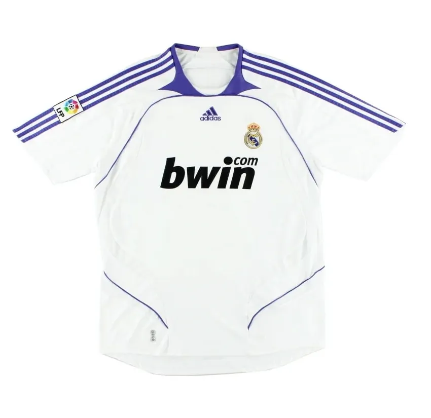 Maillot Domicile Real Madrid 2007/08