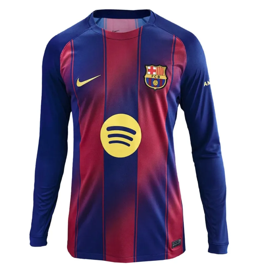 Maillot Fc Barcelona Domicile 2025/26 Ml