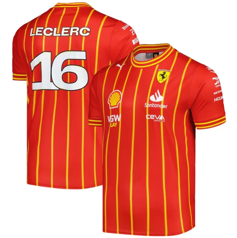 Maillot Équipe Scuderia Ferrari 2024 - Charles Leclerc