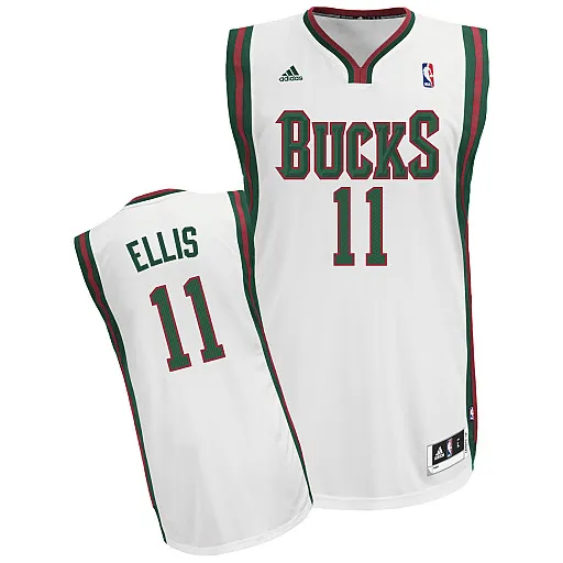 Monta Ellis Milwaukee Bucks [blanc]