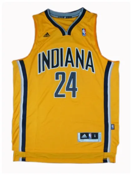 Paul George Indiana Pacers [jaune]