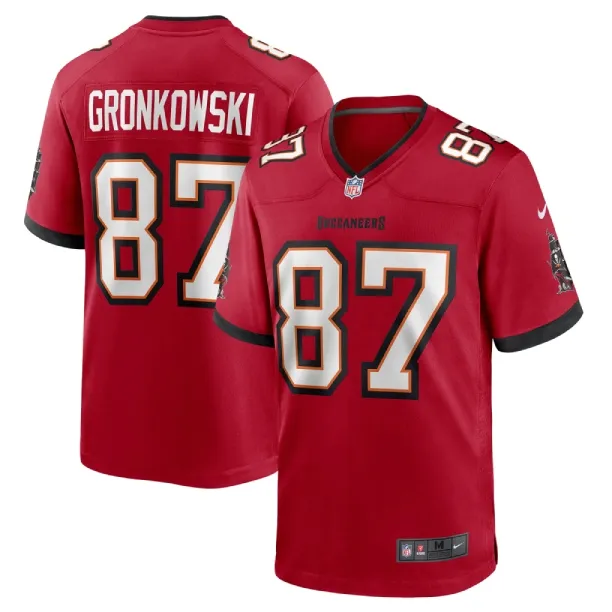 Rob Gronkowski Tampa Bay Buccaneers - Red