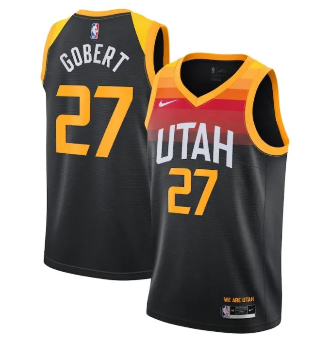 Rudy Gobert Utah Jazz - City Edition Dark