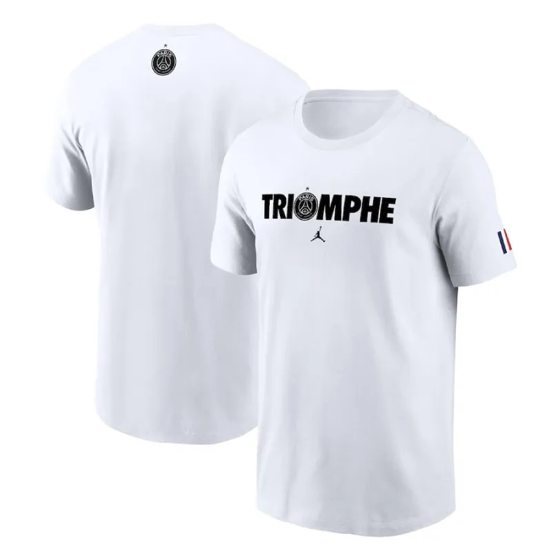 T-shirt Psg Triomphe 2025 - White