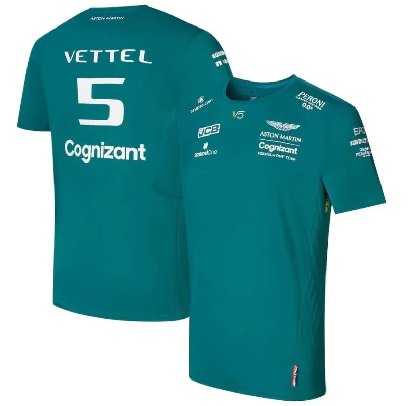 T-shirt Équipe Aston Martin F1 Cognizant 2022 - Sebastian Vettel