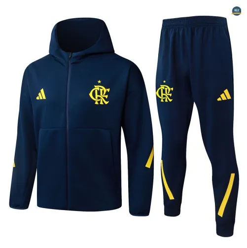 Veste Survetement foot à capuche Flamengo 2026/27 Bleu Marine