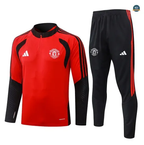 Acheter Survetement Enfant Foot Manchester United 2026/27 Rouge