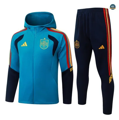 Acheter Veste Survetement Enfant Foot Espagne à capuche 2026/27