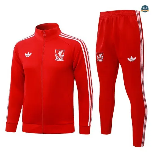 Achetez Veste Survetement Foot Liverpool 2026/27 Rouge