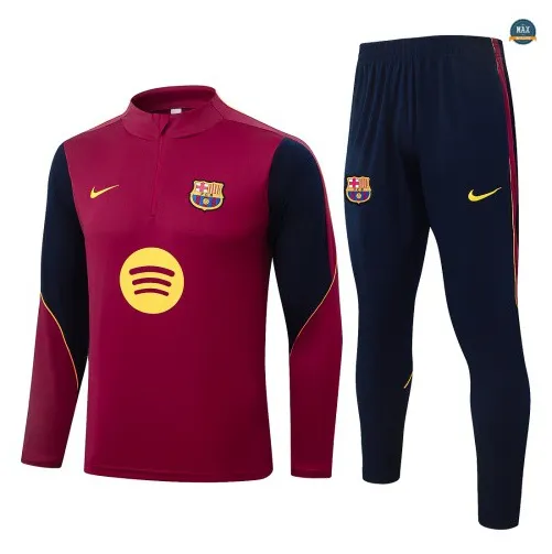 Survetement Enfant Foot Barcelone 2026/27 Jujube Rouge