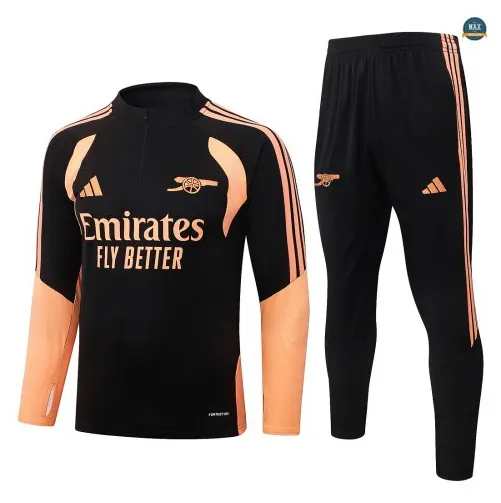 Survetement Foot Arsenal 2026/27 Noir/Orange