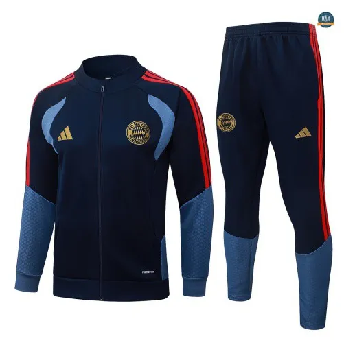 Veste Survetement Enfant Foot Bayern Munich 2026/27 Bleu