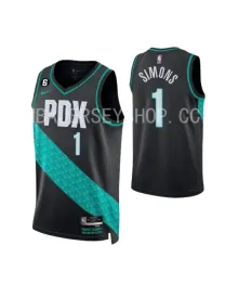 Anfernee Simons Portland Trail Blazers 2022/23 - City