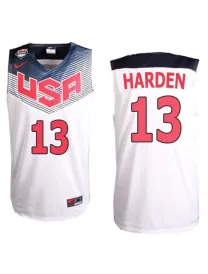 James Harden Usa 2014 - White