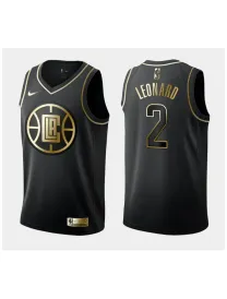 Kawhi Leonard Los Angeles Clippers - Black/gold