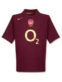 Maillot Arsenal Domicile 2005/06