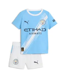 Manchester City Domicile 2025/26 Junior Kit