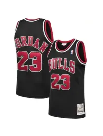 Michael Jordan Chicago Bulls Mitchell & Ness - Black