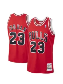 Michael Jordan Chicago Bulls Mitchell & Ness - Red