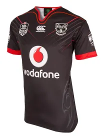 Nz Warriors Rugby League Home Shirt S/s 2017