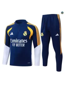 Survetement Enfant foot Real Madrid 2026/27 Bleu Marine/Blanc