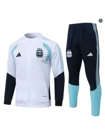 Veste Survetement Enfant foot Argentine 2026/27 Blanc