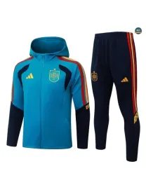 Acheter Veste Survetement Enfant Foot Espagne à capuche 2026/27